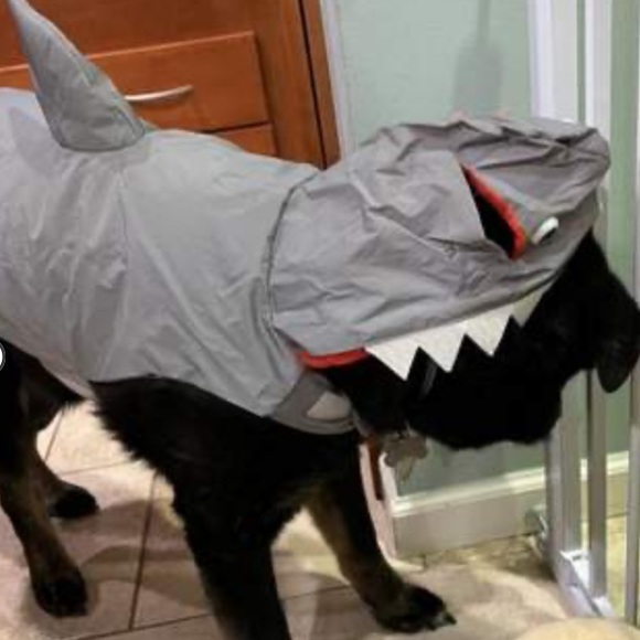 NEW Reflective Shark Hoodie Dog and Cat Costume - Hyde & EEK! Boutique medium - Picture 6 of 13